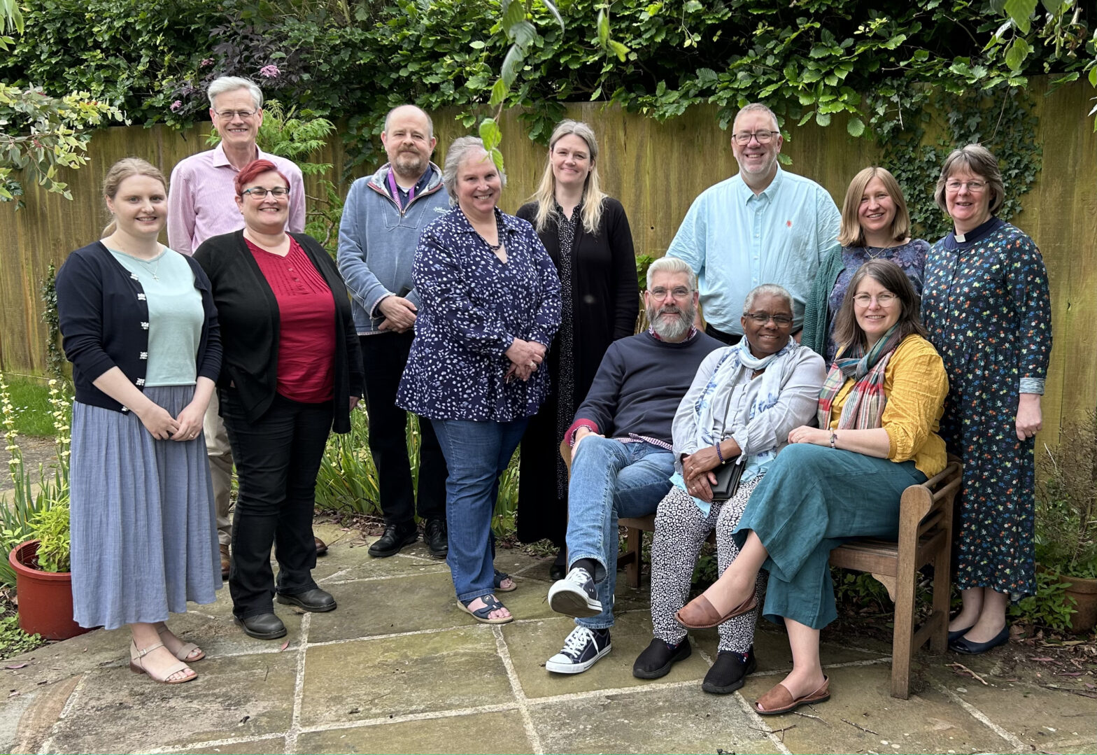 Members of the College of St Hugh Support Team