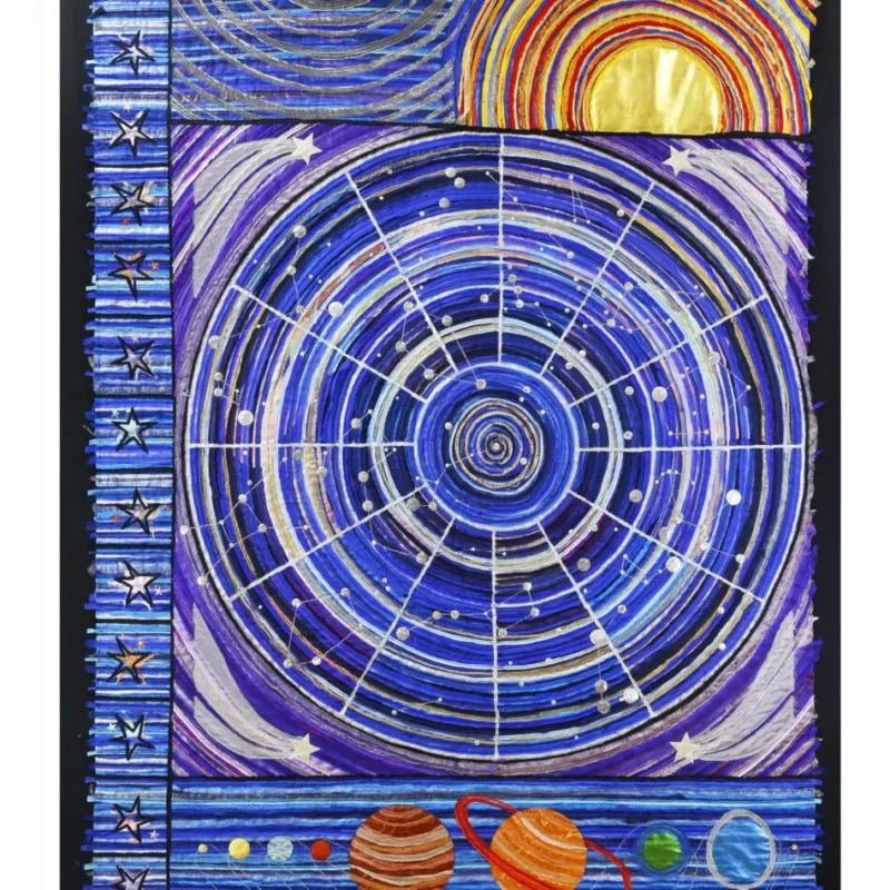 Colourful tapestry